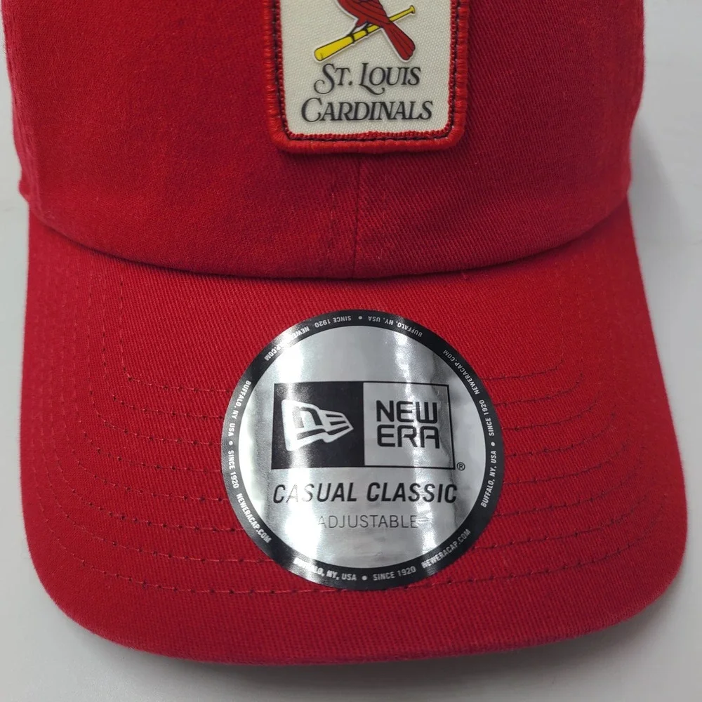 St Louis Cardinals Hat Strapback New Era Red MLB Baseball Men Casual Classic